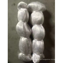 red de pesca de nylon doble nudo simple